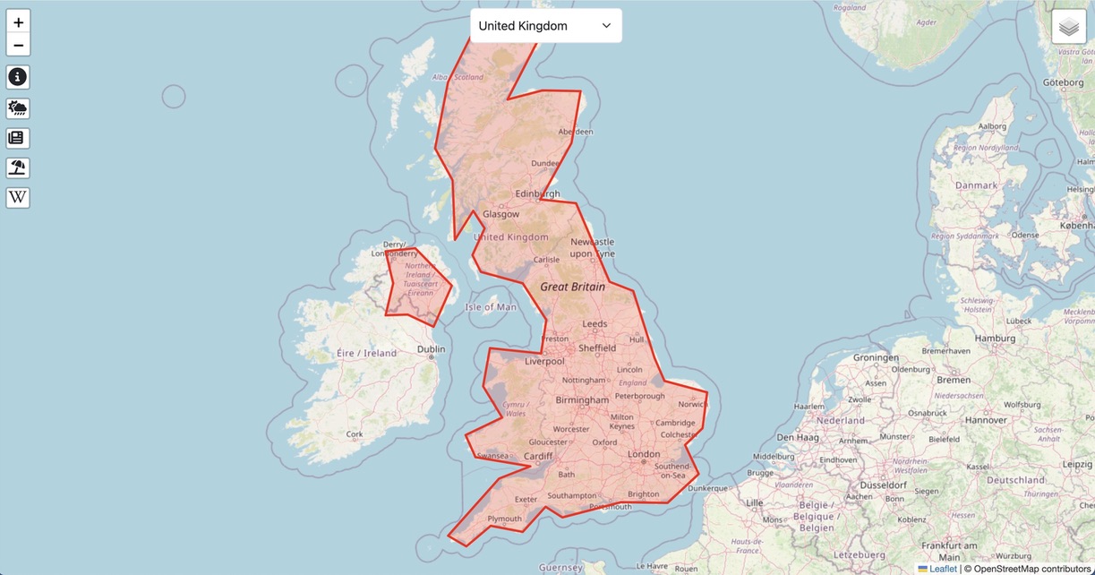 Gazetteer Landing Page